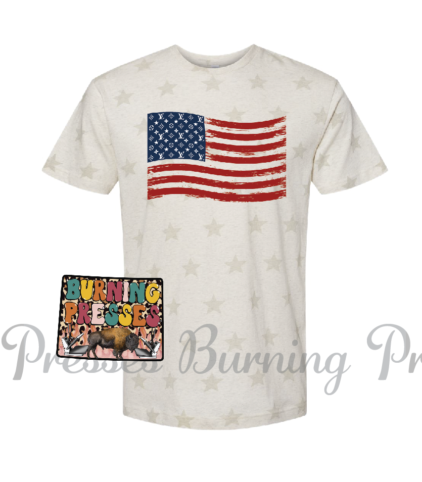 1485 LV Flag Navy DTF/Sublimation Transfer