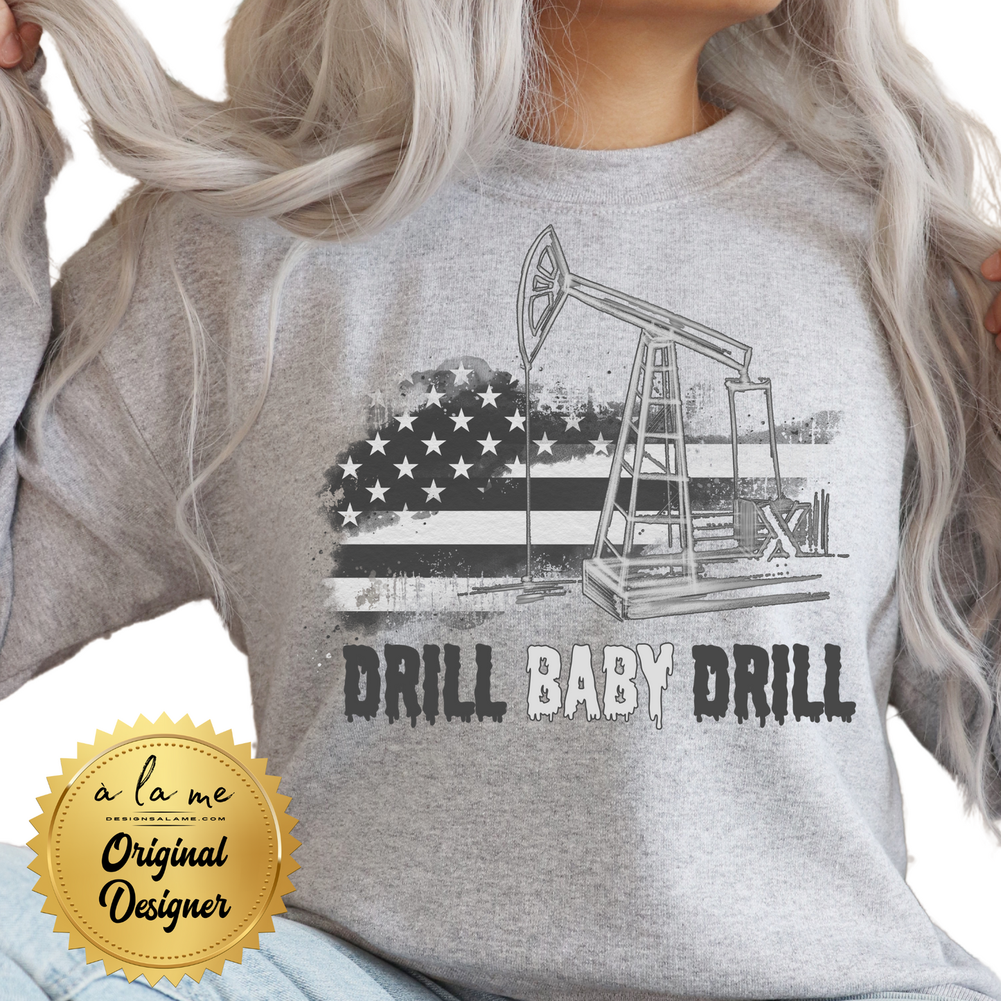 3512 Drill baby drill DTF/Sublimation Transfer