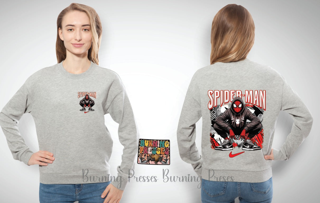 1463 Comic Book Character part Spider DTF/Sublimation Transfer