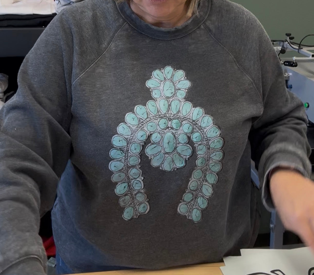 Squash blossom Crewneck