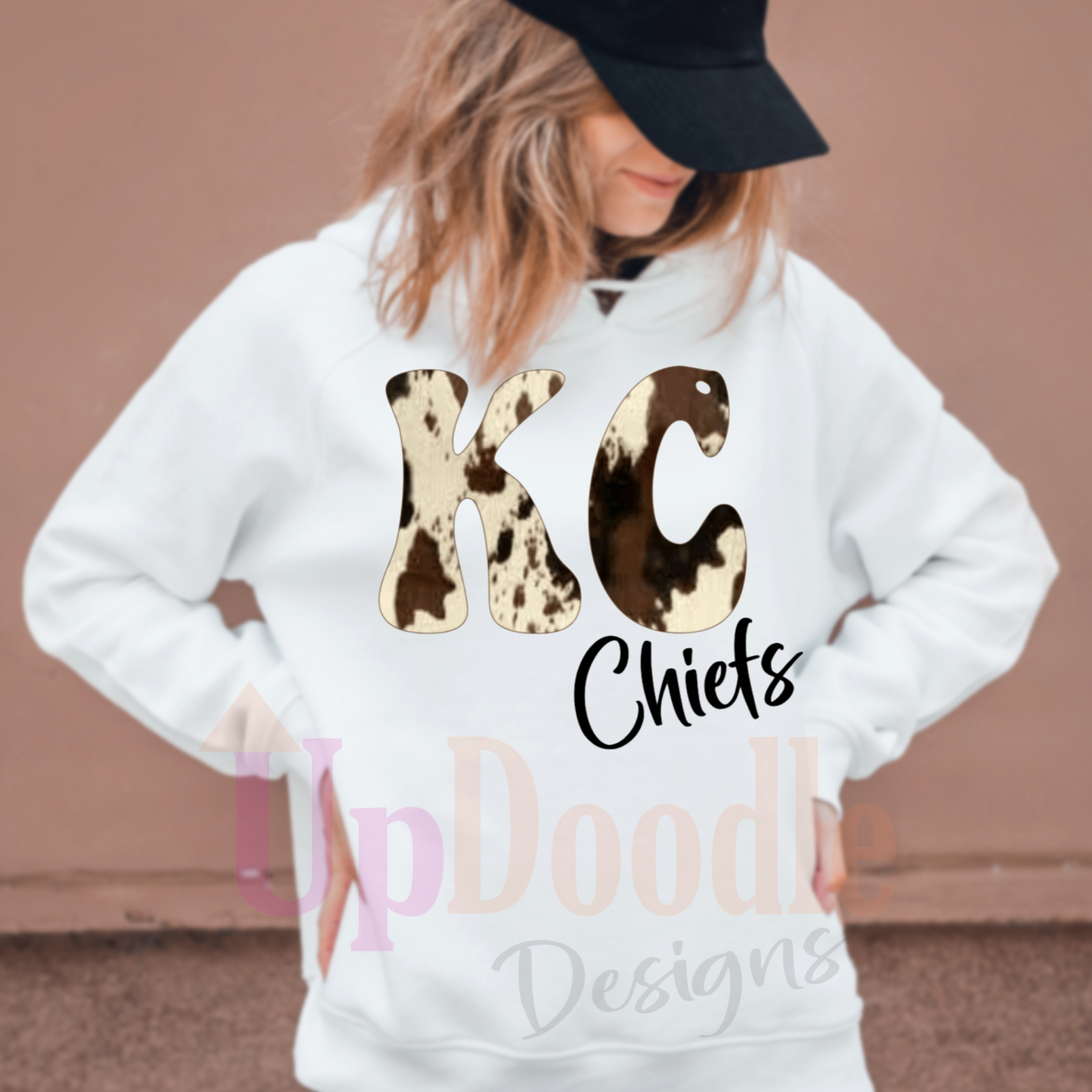 KC FOOTBALL COWHIDE DTF transfers