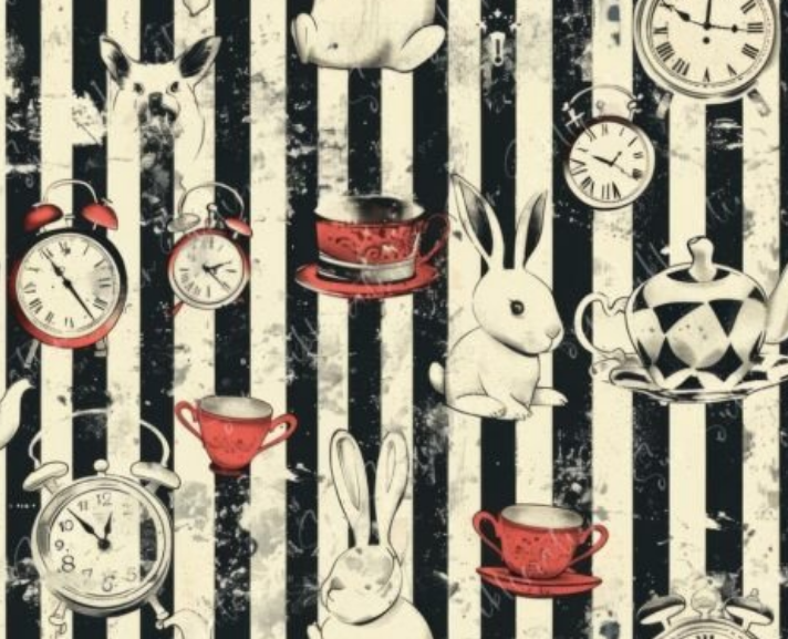 12x12in Alice Vinyl Sheet