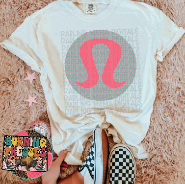 Checkered LL DTF Design