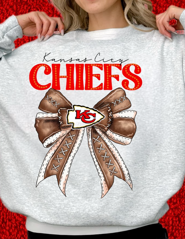 Kansas City Bow Football DTF Transfer