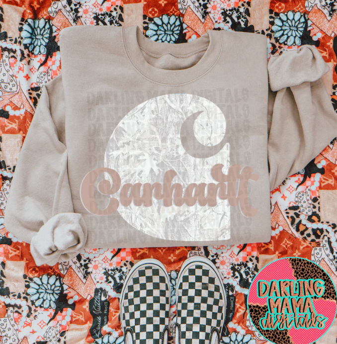 Camo car DTF Transfer