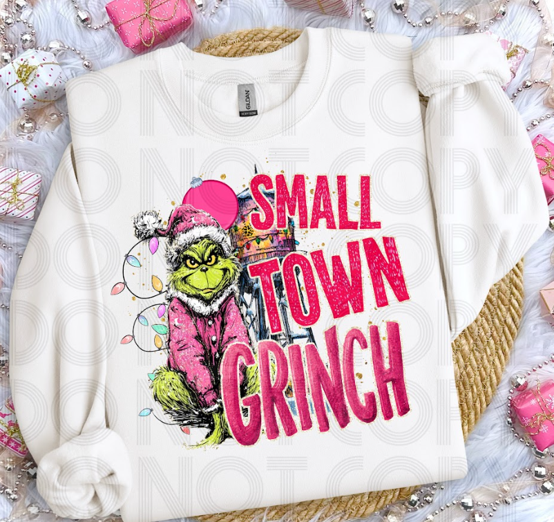 Small Town G man DTF Transfer