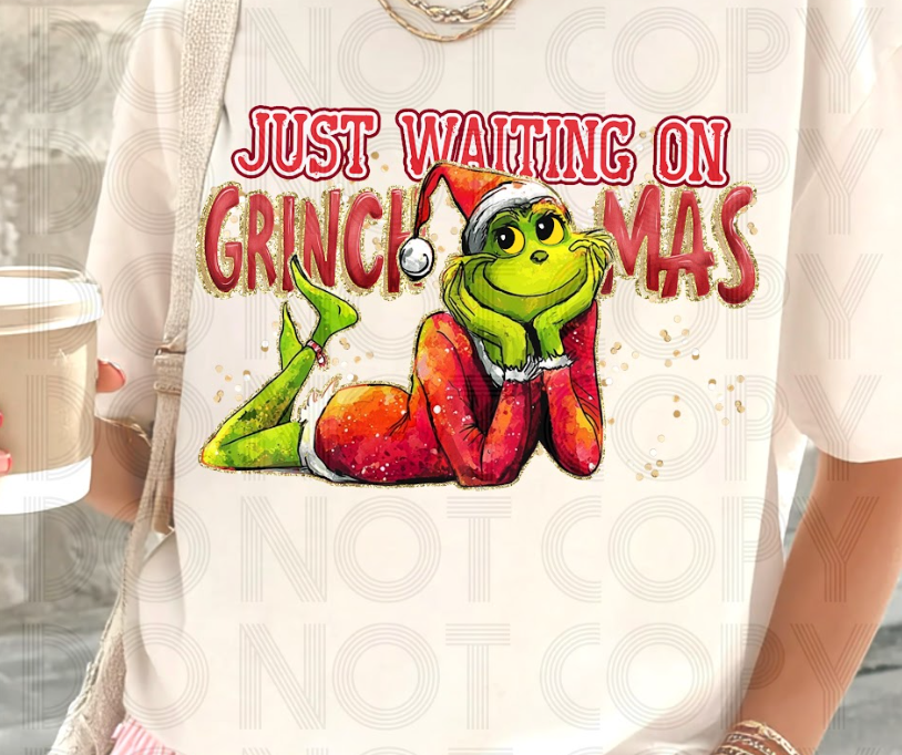 Just waiting on Christmas DTF Transfer