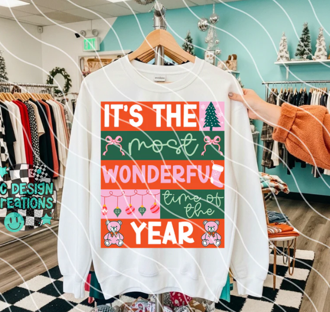 It's the most wonderful time of the year DTF Transfer