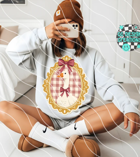 Framed wild life DTF Transfer