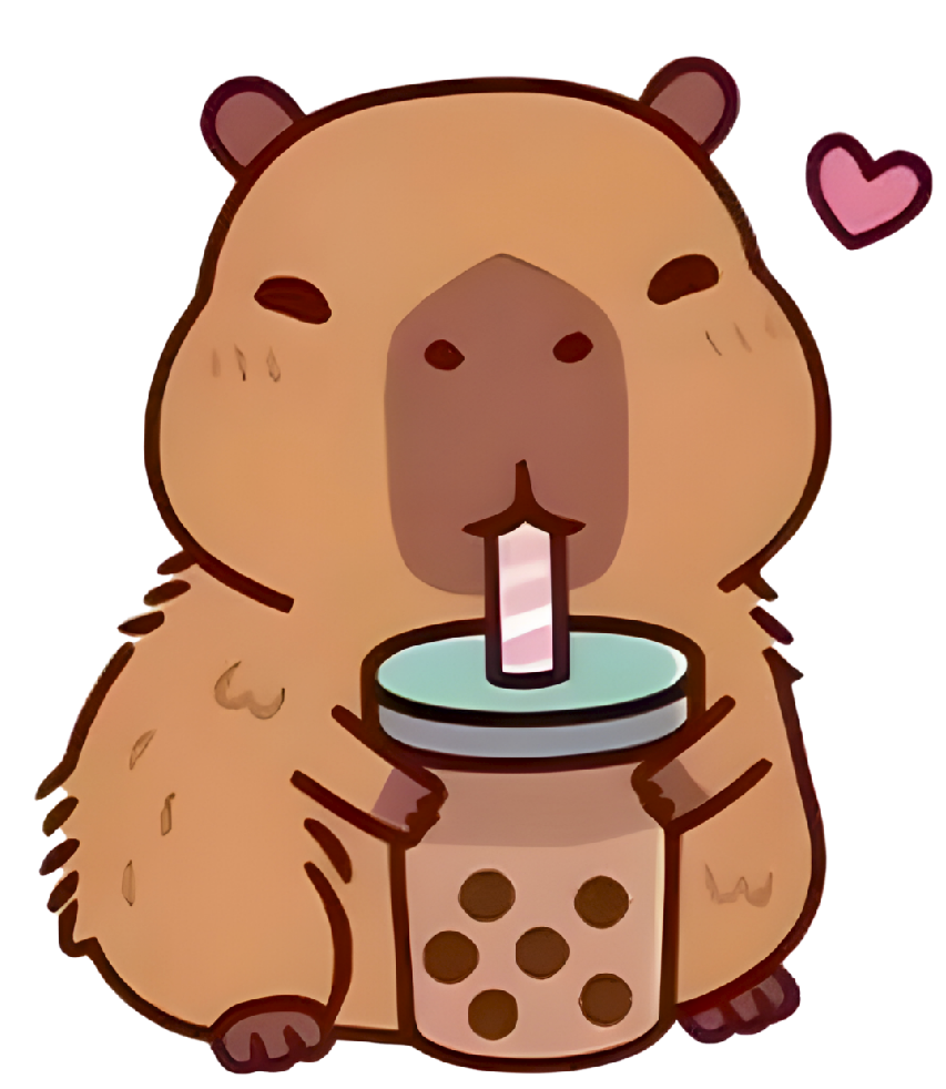 Coffee Drinker DTF Transfer