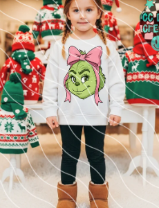 Green Guy or Gal DTF Transfer