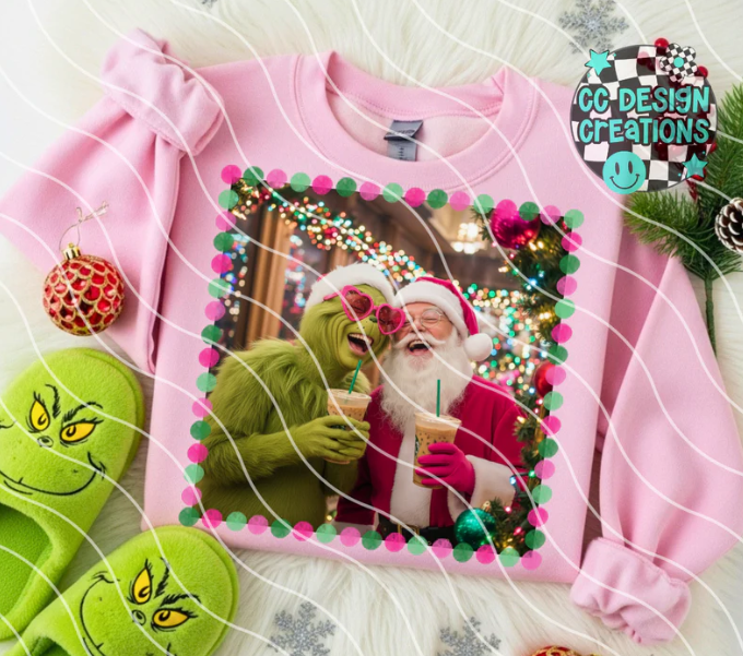 Santa and Friend 4 options DTF Transfer