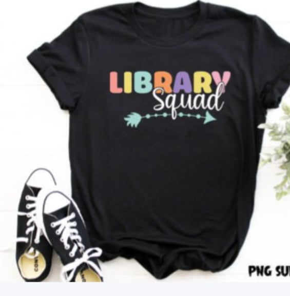 Library Squad DTF Transfer