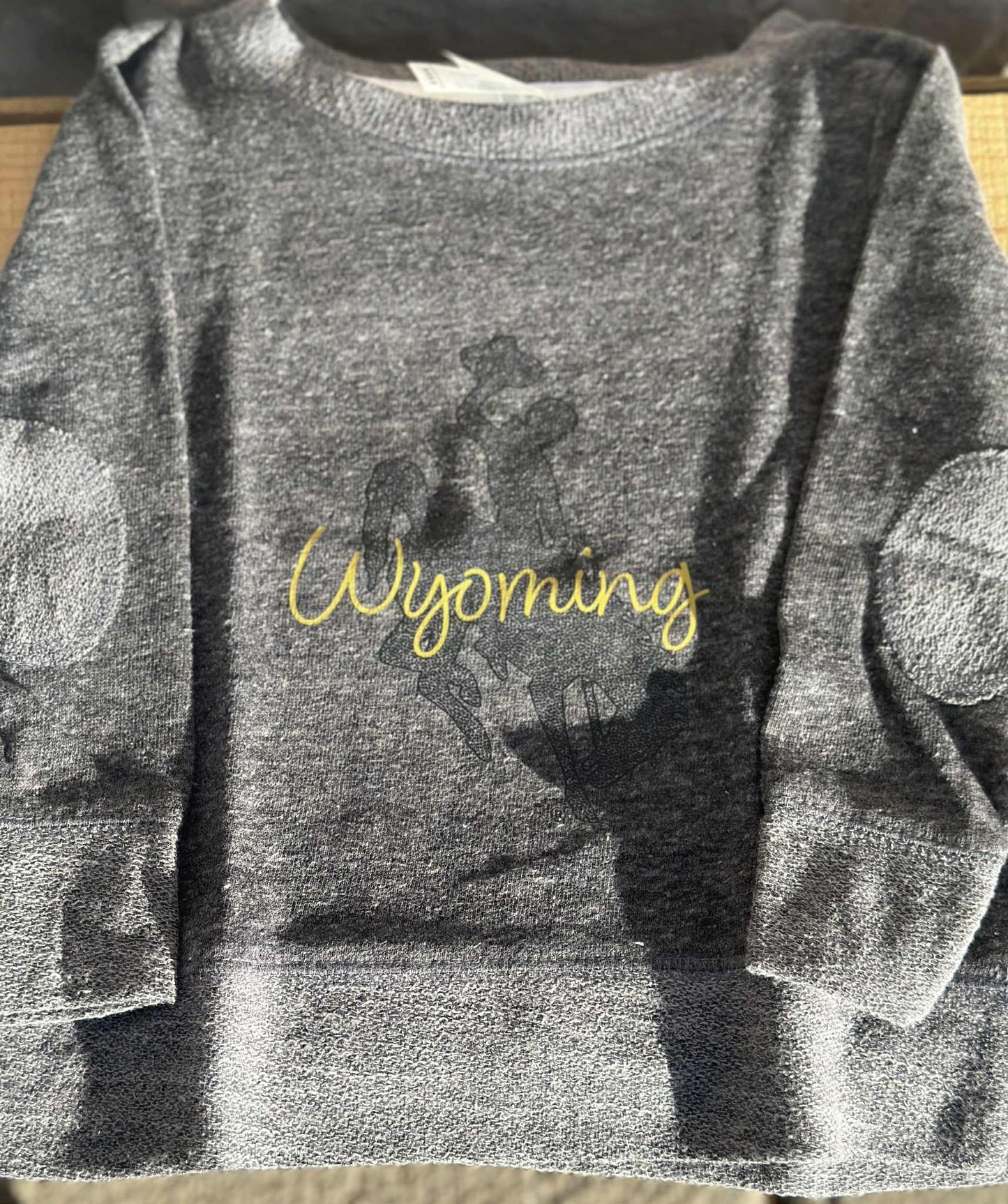 Youth Dark grey Wyoming Crewneck