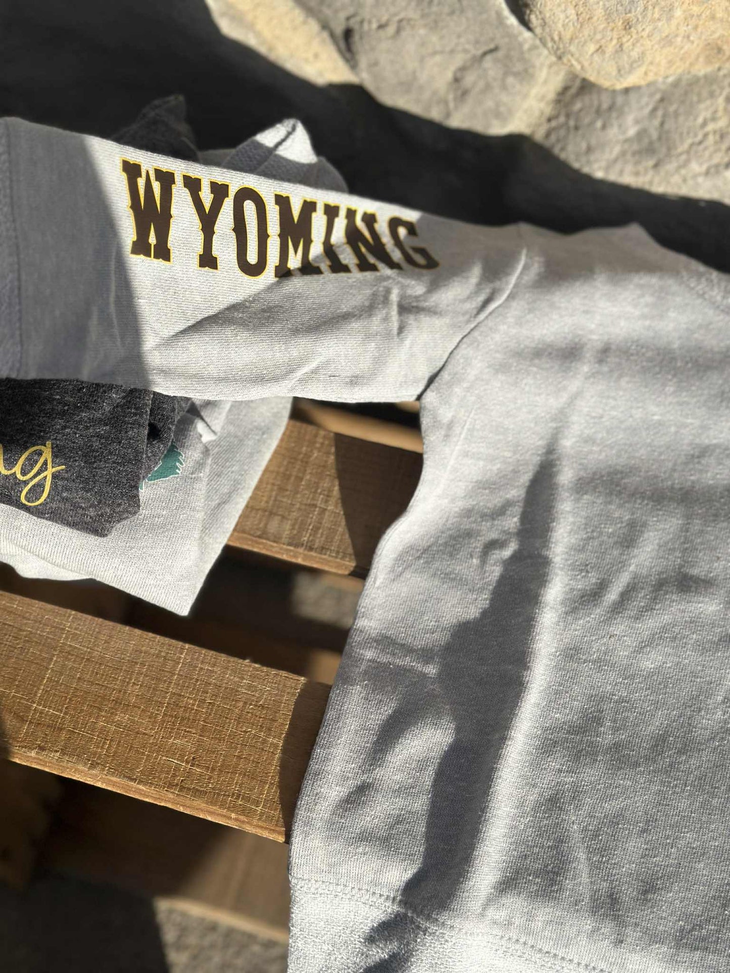 Youth size 4 Wyoming Cowboys Crewneck