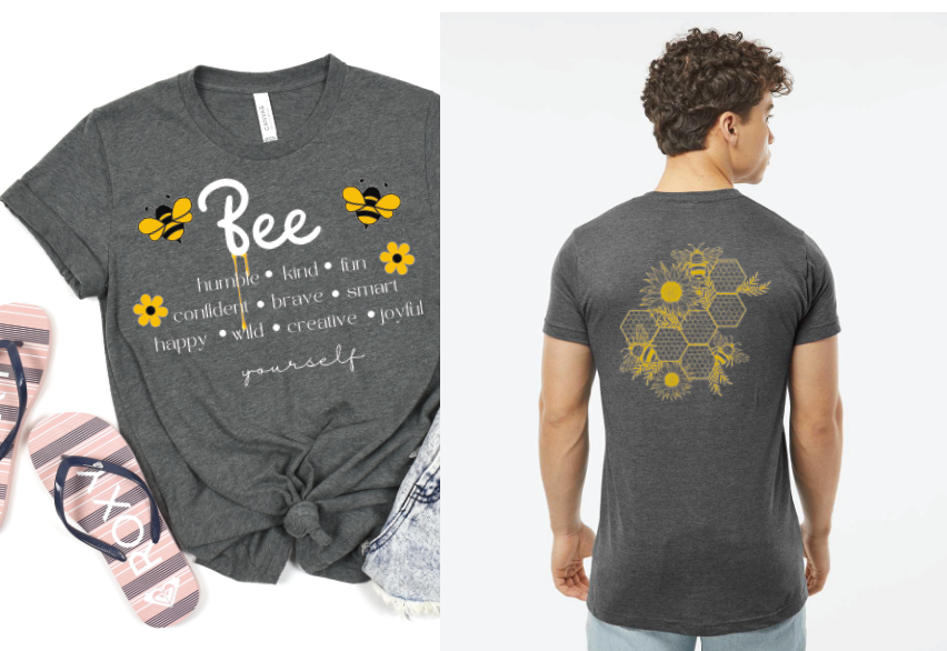 Bee Yourself DTF transfers