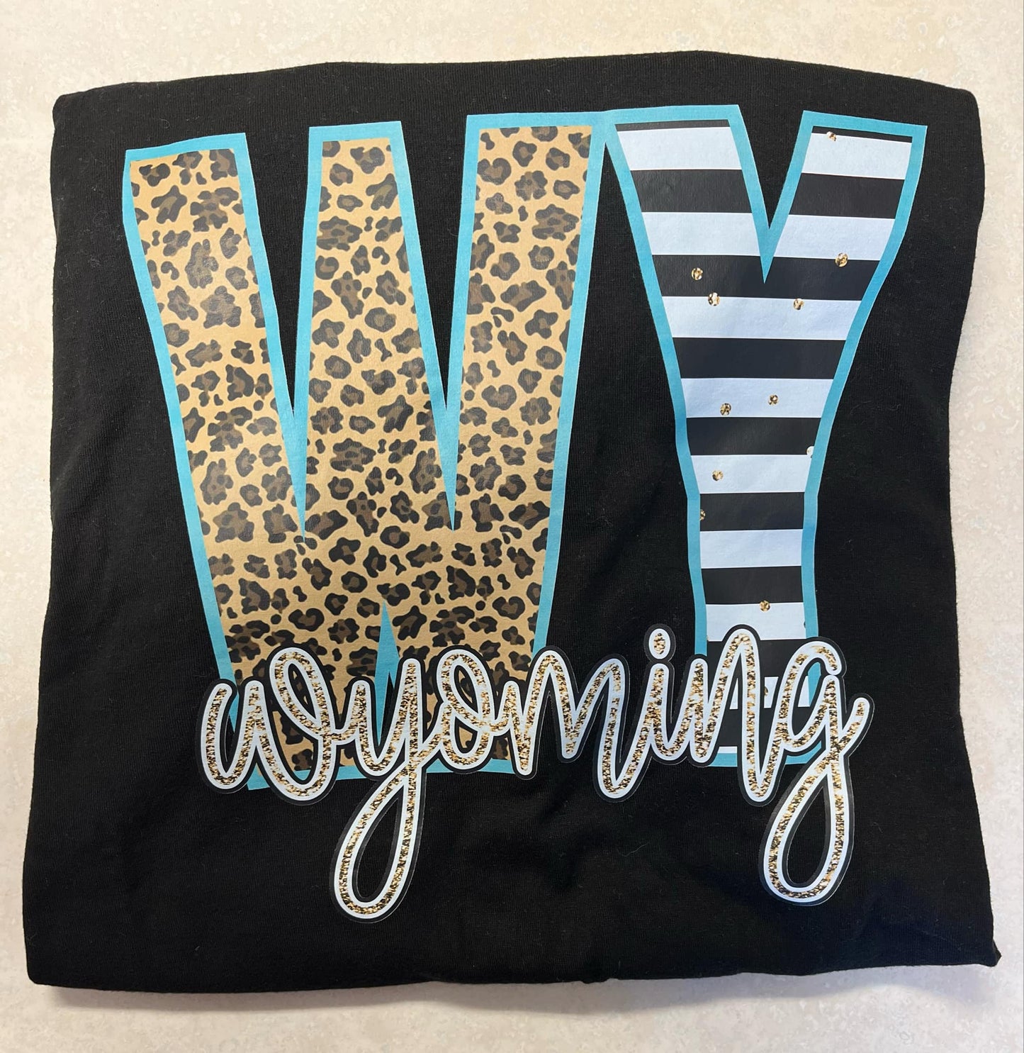 Faux Glitter WY T-shirt