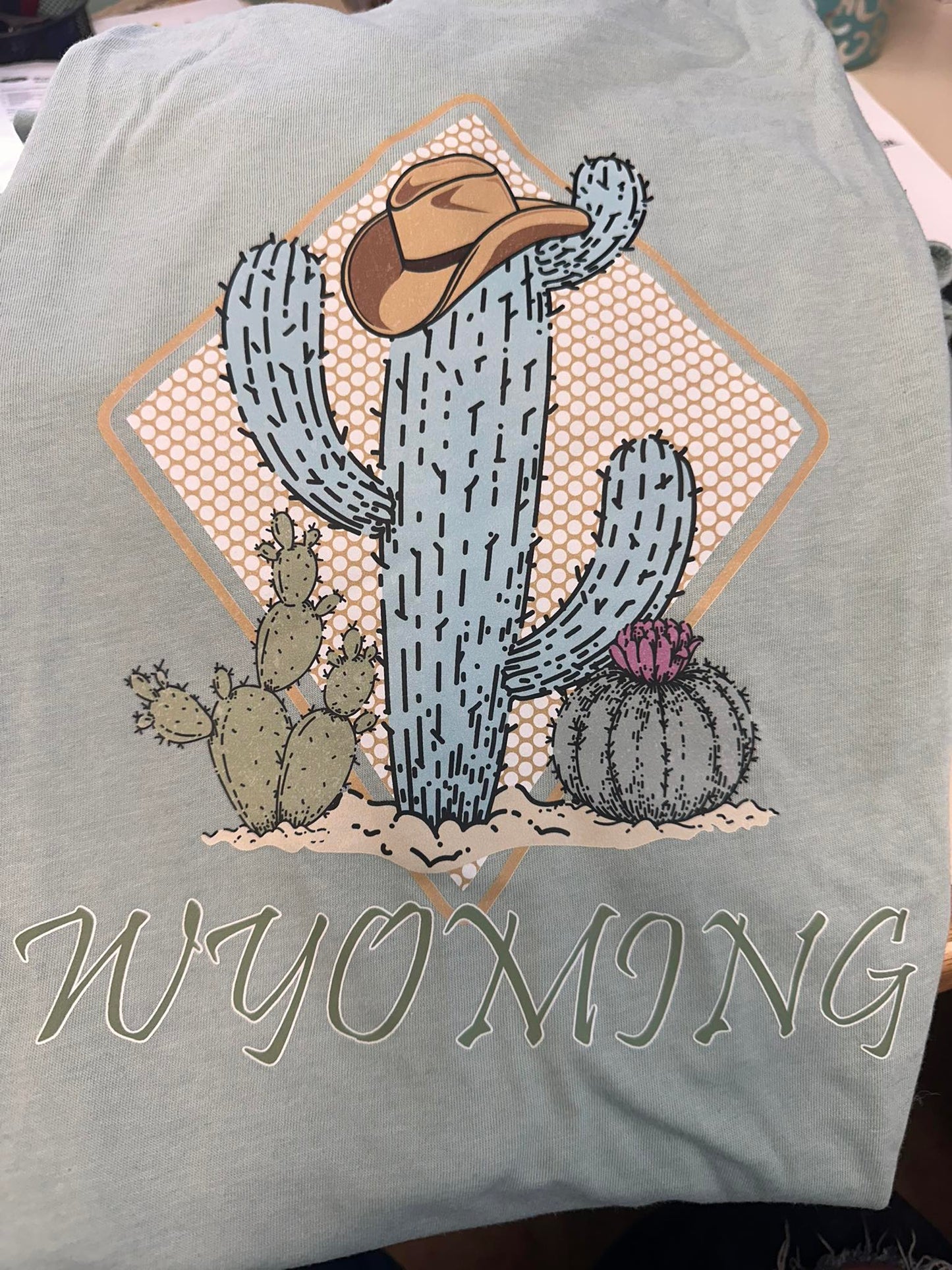 Wyoming Cactus T-shirt