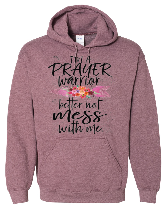 Prayer Warrior DTF transfers