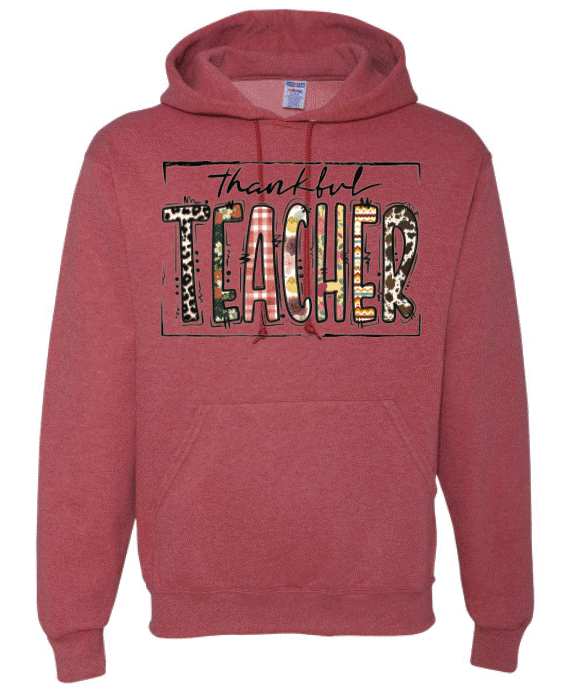 1384 Thankful Teacher DTF/Sublimation Transfer