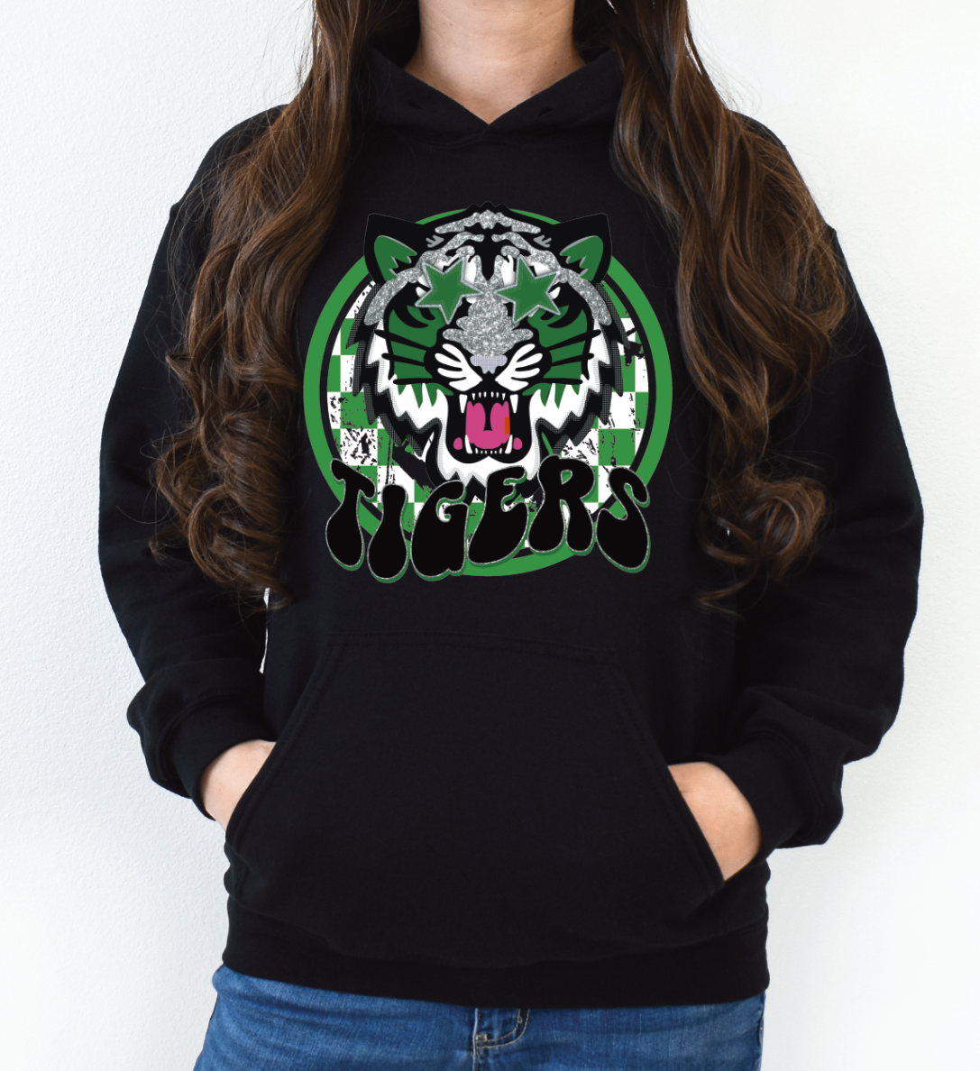Star eyed Tigers Hoodie