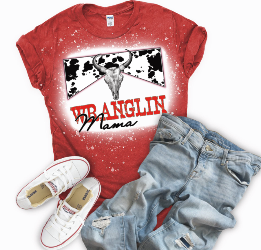 Wranglin Mama DTF Transfer