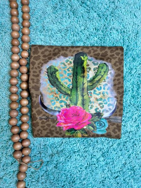 Cactus leopard DTF Print-Burning Presses