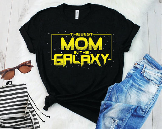 The Best mom in the Galaxy DTF Print-Burning Presses