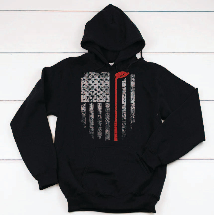 Flag golf club DTF print-Burning Presses