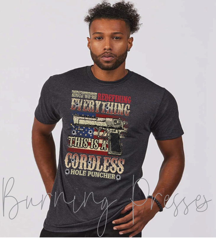 Let's call this a cordless hole puncher DTF Transfer