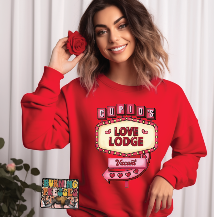 1027 Cupids Love Lodge Vacant DTF/Sublimation Transfer