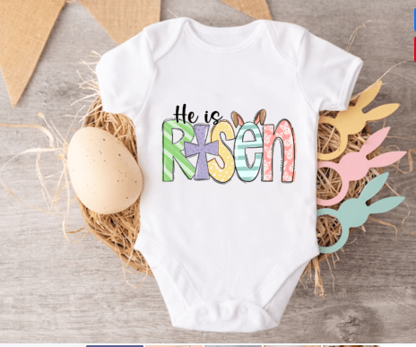 1164 He is Risen pastels DTF/Sublimation Transfer