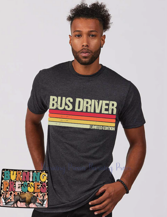 1239 Bus Driver DTF/Sublimation Transfer