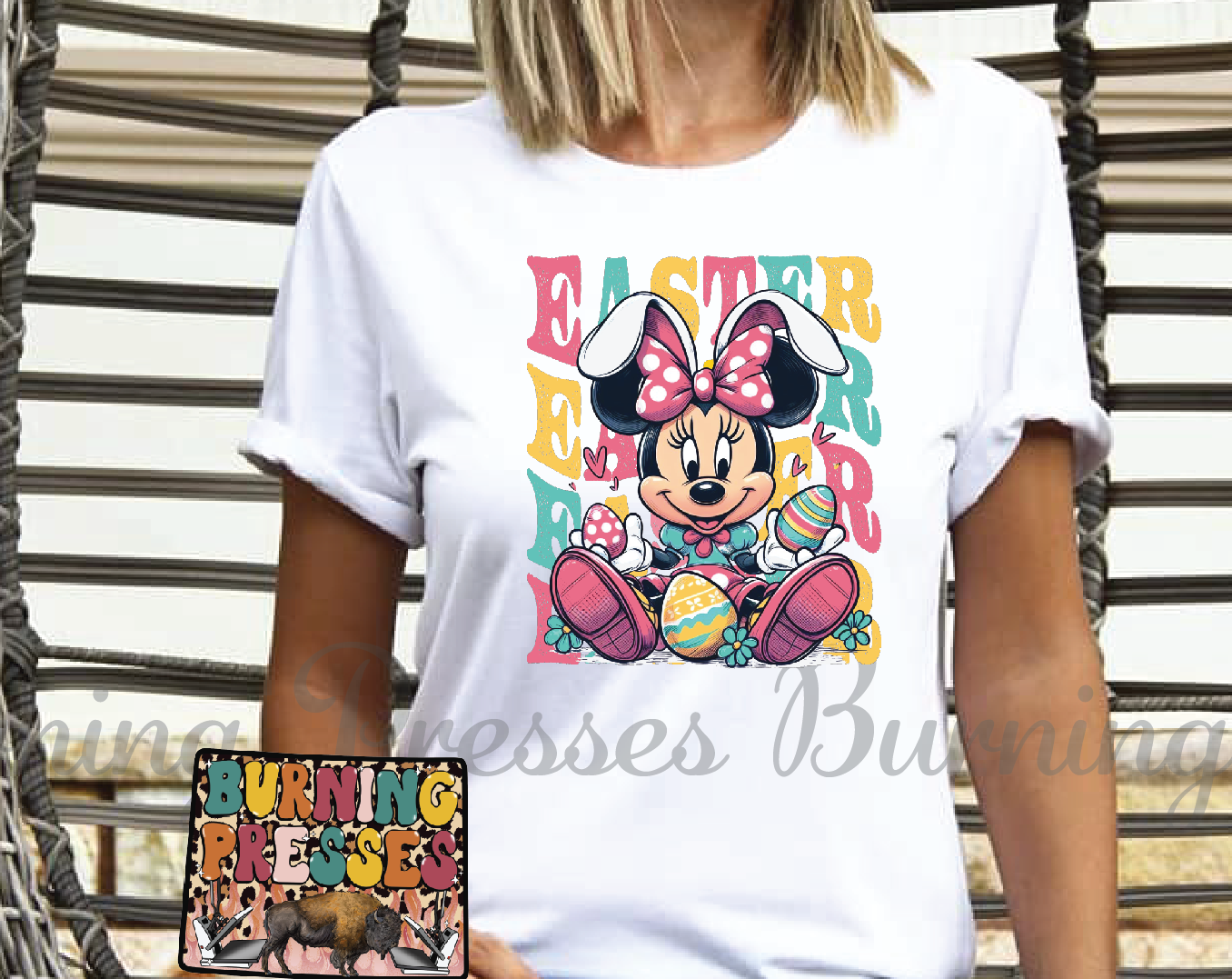 1412 Mouse Easter DTF/Sublimation Transfer