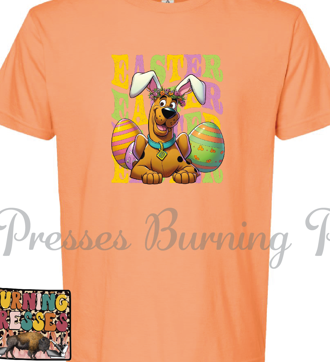 1415 Cartoon Dog Easter DTF/Sublimation Transfer