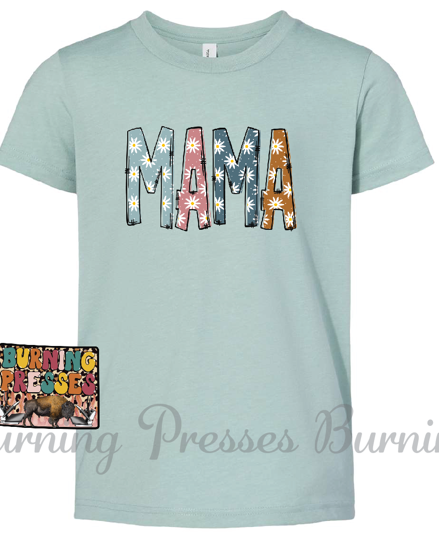 1472 MAMA Boho Daisy DTF/Sublimation Transfer