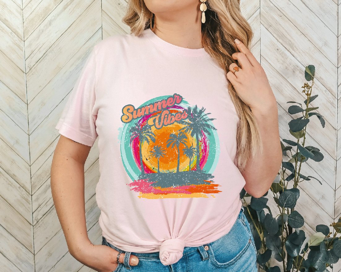 1508 Summer Vibes DTF/Sublimation Transfer