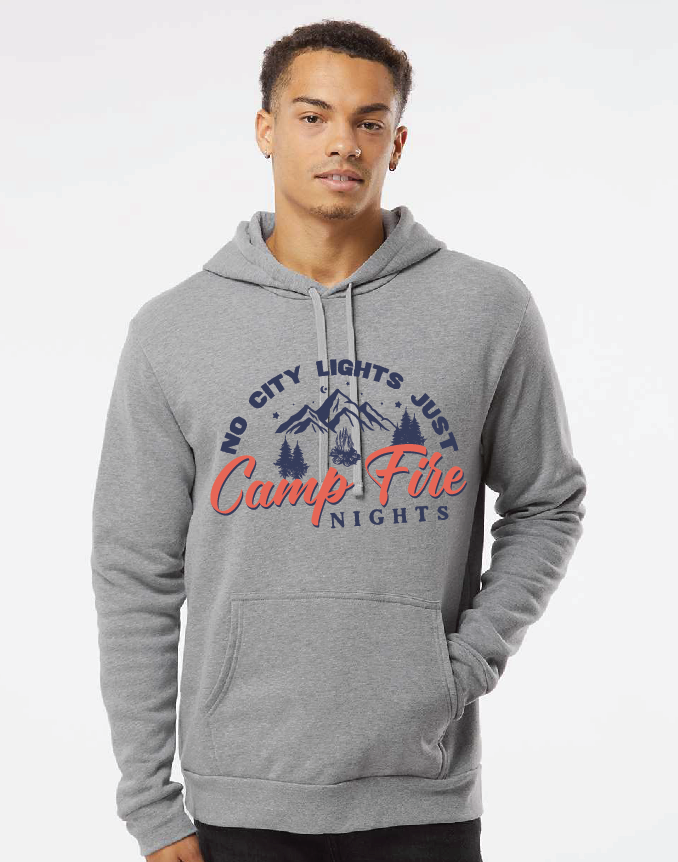 1619 No City Light Just Campfire Nights Sublimation/DTF Transfer