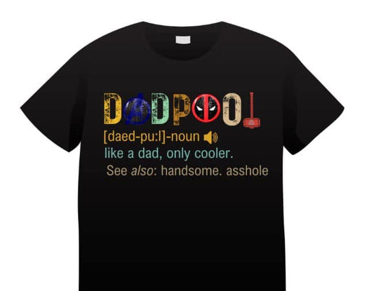 H1641 Dadpool Sublimation/DTF Transfer