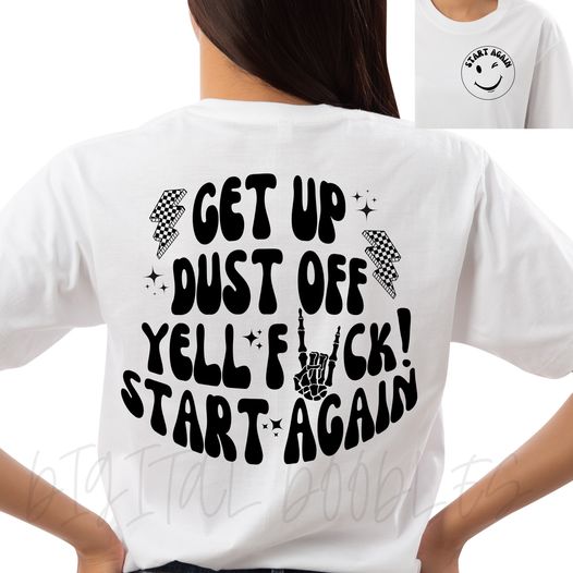 H1643 Dust off and try again DTF/Sublimation