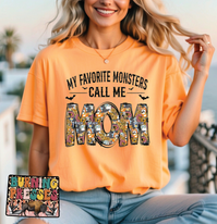 1777 My favorite monsters call me mom DTF/Sublimation Transfers