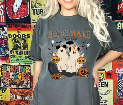 1787 Mouse nightmare on main st. DTF/Sublimation Transfer