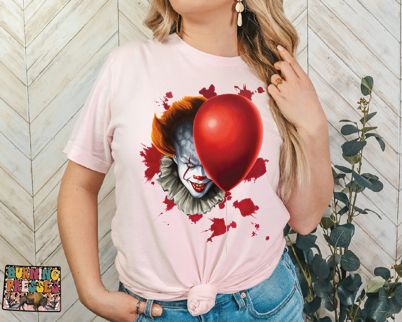 1800 Clown with balloon IT DTF/Sublimation Transfer