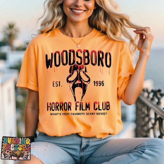 1802 Woodsboro Horror film club DTF/Sublimation Transfer