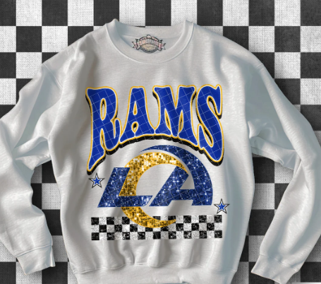 1838 Rams Football DTF/Sublimation Transfers