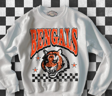 1849 Bengals Football DTF/Sublimation Transfers