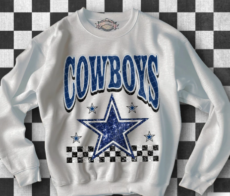 1852 Cowboys football DTF/Sublimation Transfers