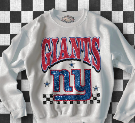 1853 Giants football DTF/Sublimation Transfers