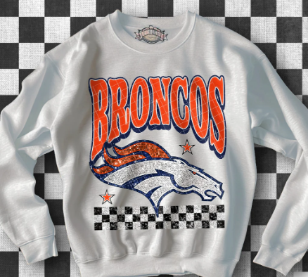 1863 Broncos football DTF/Sublimation Transfers