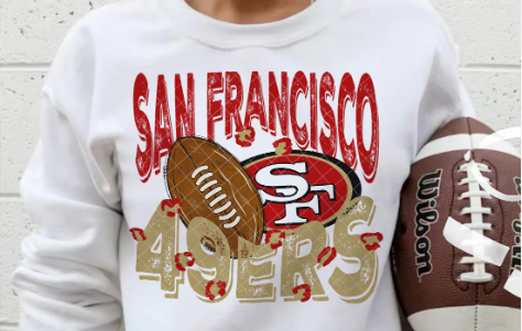 1893 San Francisco football DTF/Sublimation Transfers